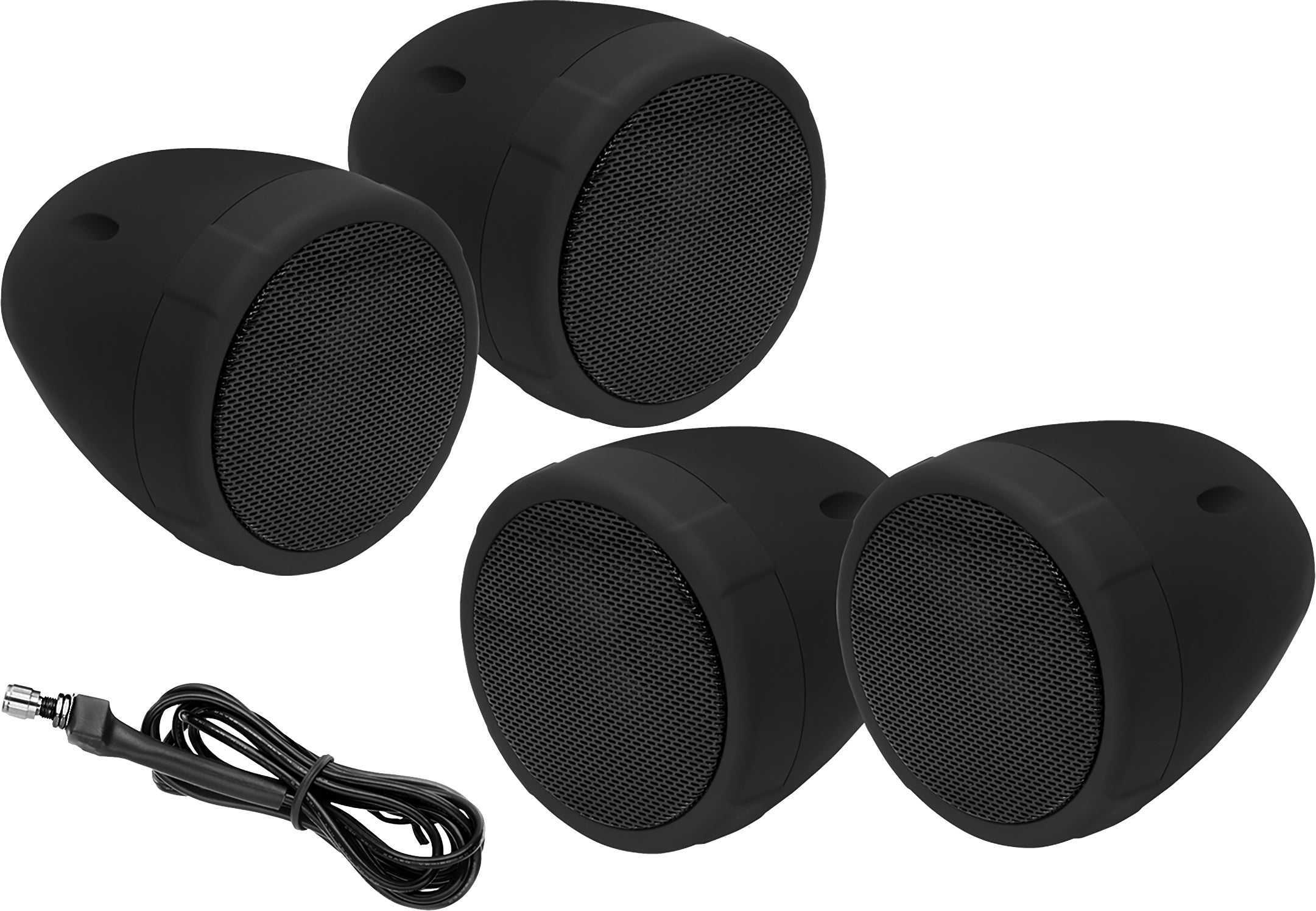 BOSS AUDIO, 4 Speaker Bt Amplified Kit Black