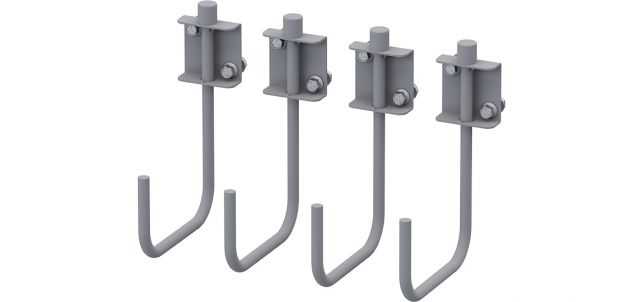 Holman, 40053 Holman Locking Swivel Hooks-4 Pack